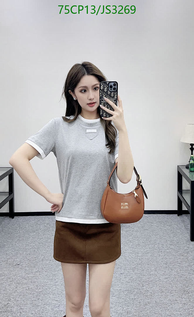 Prada-Clothing Code: JS3269 $: 75USD