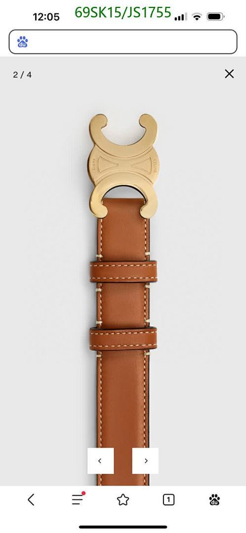 Celine-Belts Code: JS1755 $: 69USD