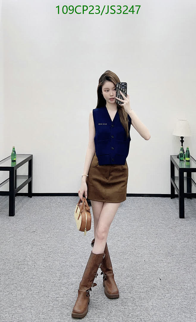 MIUMIU-Clothing Code: JS3247 $: 109USD
