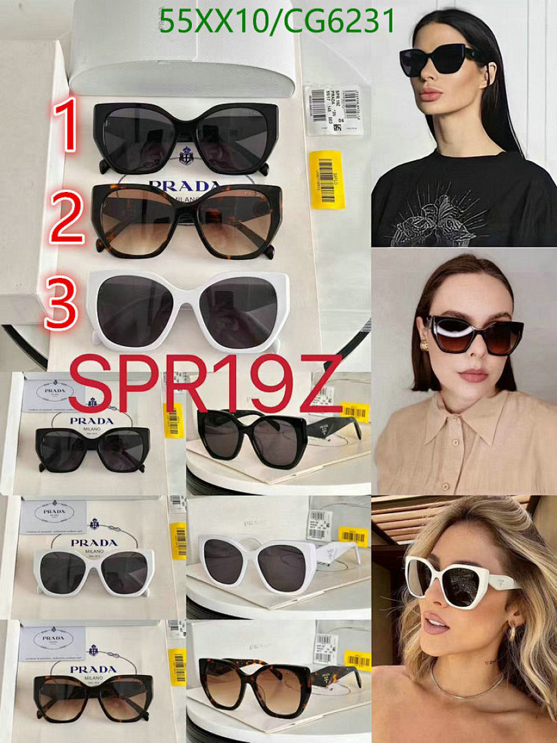 Prada-Glasses Code: CG6231 $: 55USD