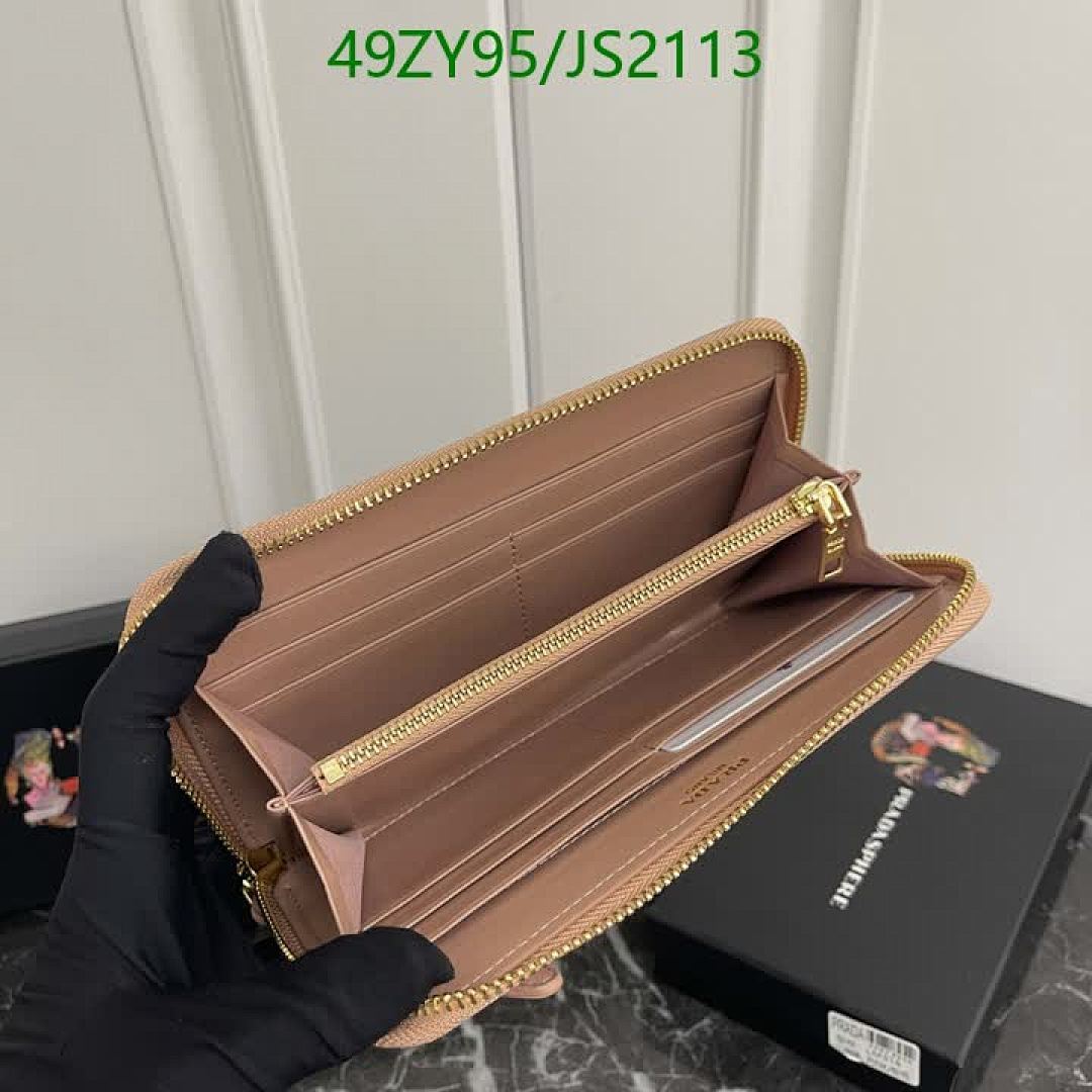 Prada-Wallet-4A Quality Code: JS2113 $: 49USD