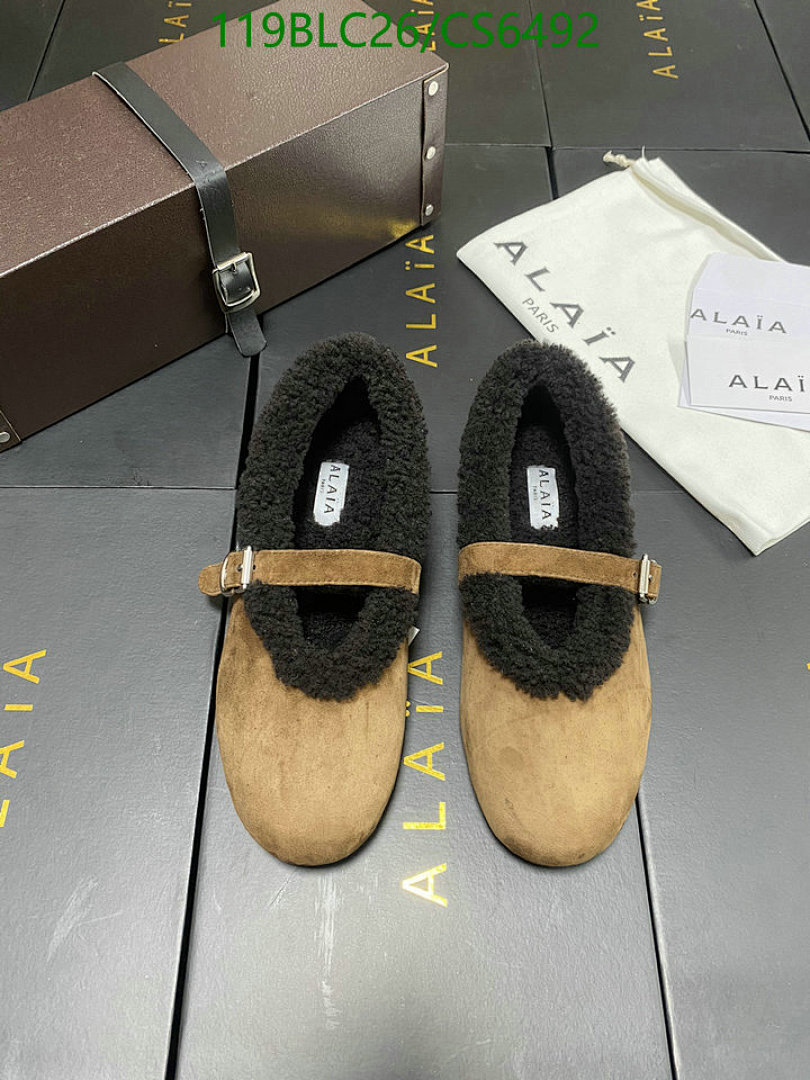 ALAIA-Women Shoes Code: CS6492 $: 119USD
