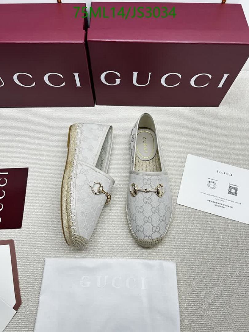 Gucci-Women Shoes Code: JS3034 $: 75USD