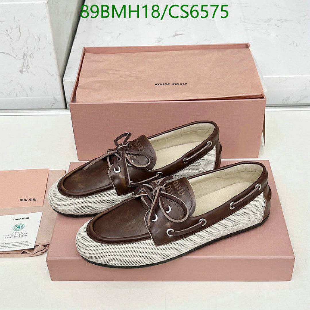 Miu Miu-Women Shoes Code: CS6575 $: 89USD