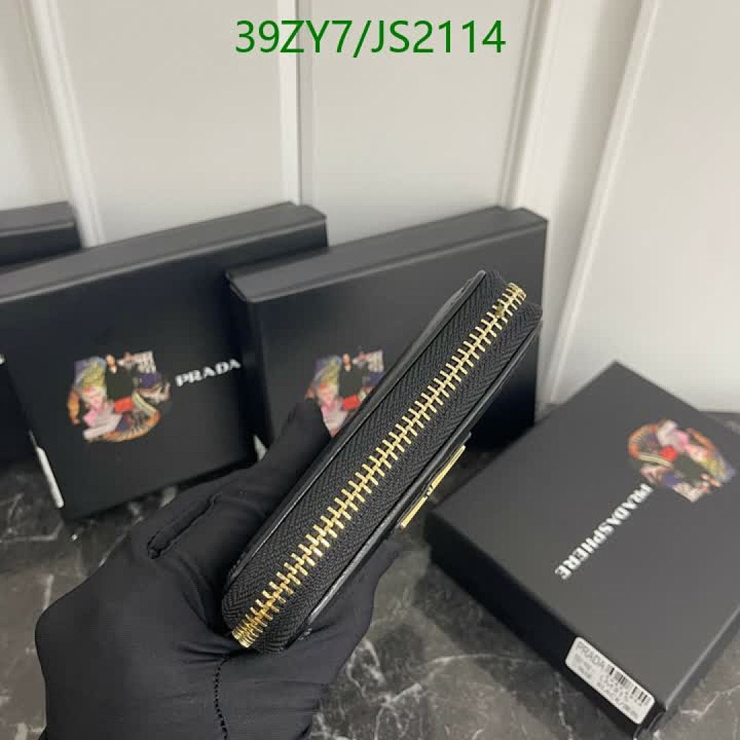 Prada-Wallet-4A Quality Code: JS2114 $: 39USD
