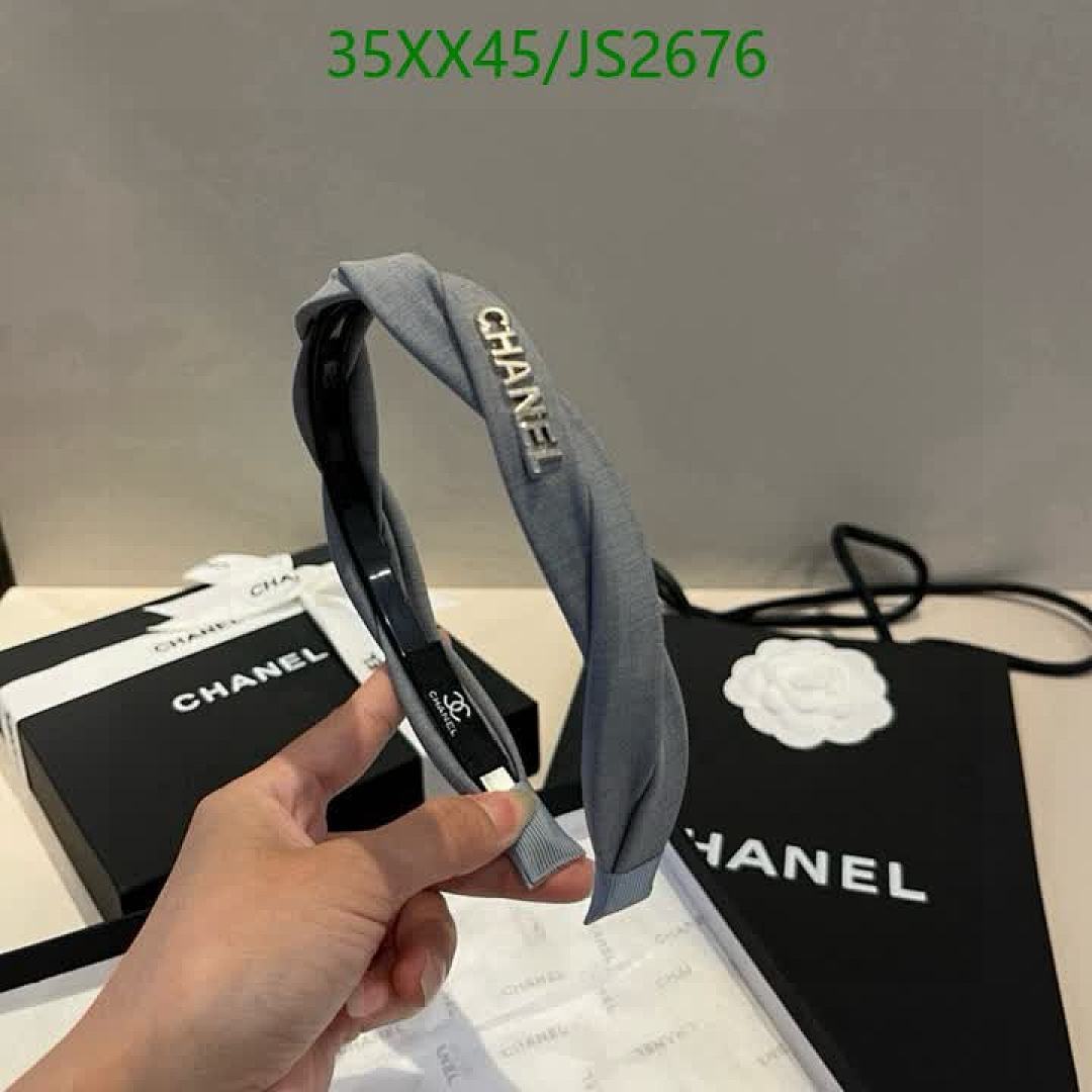 Chanel-Headband Code: JS2676 $: 35USD