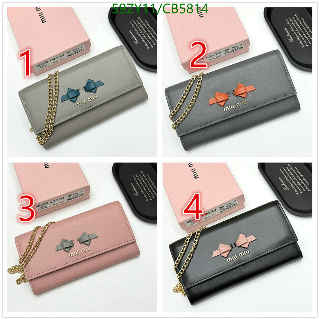 Miu Miu-Bag-4A Quality Code: CB5814 $: 59USD