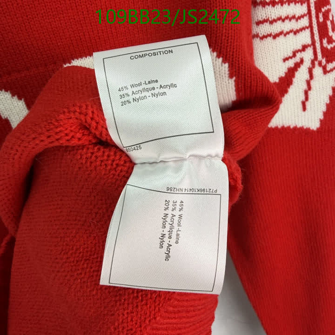 Chanel-Clothing Code: JS2472 $: 109USD