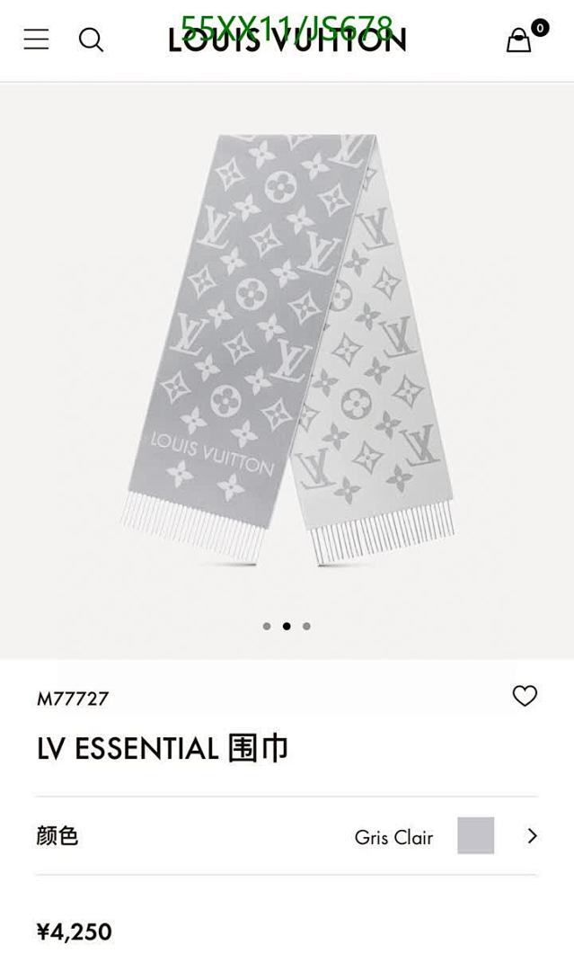 LV-Scarf Code: JS678 $: 55USD