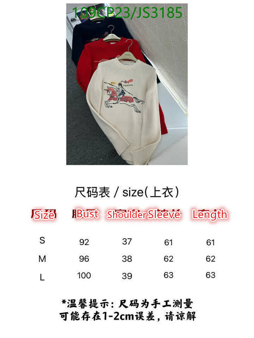 Burberry-Clothing Code: JS3185 $: 109USD