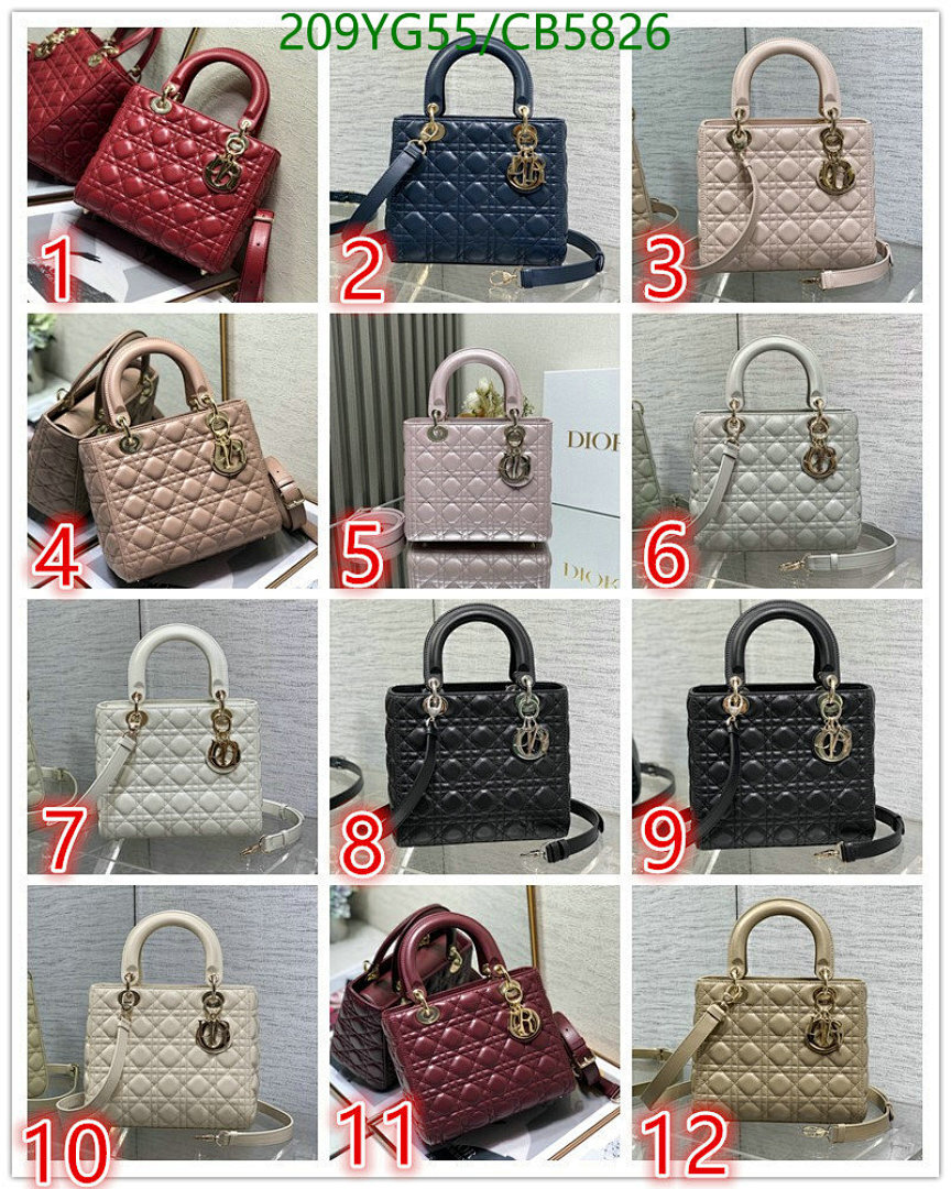 Dior-Bag-Mirror Quality Code: CB5826 $: 209USD