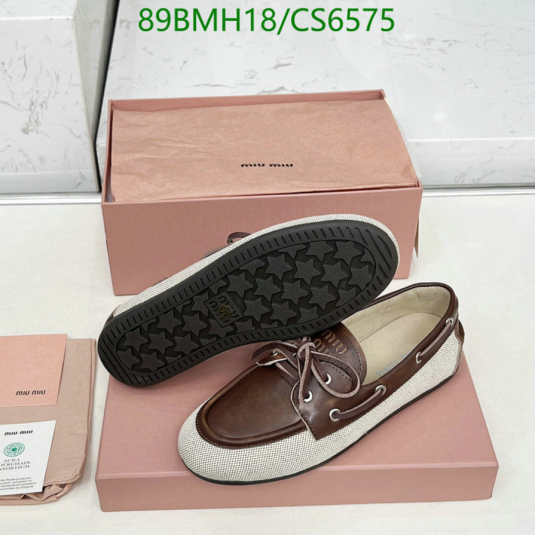 Miu Miu-Women Shoes Code: CS6575 $: 89USD