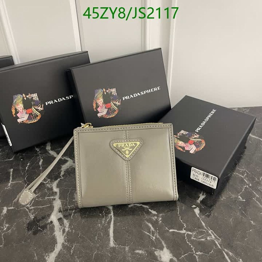 Prada-Wallet-4A Quality Code: JS2117 $: 45USD