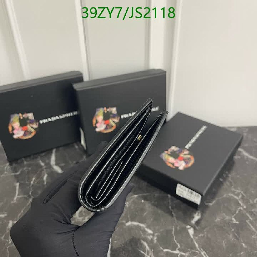 Prada-Wallet-4A Quality Code: JS2118 $: 39USD