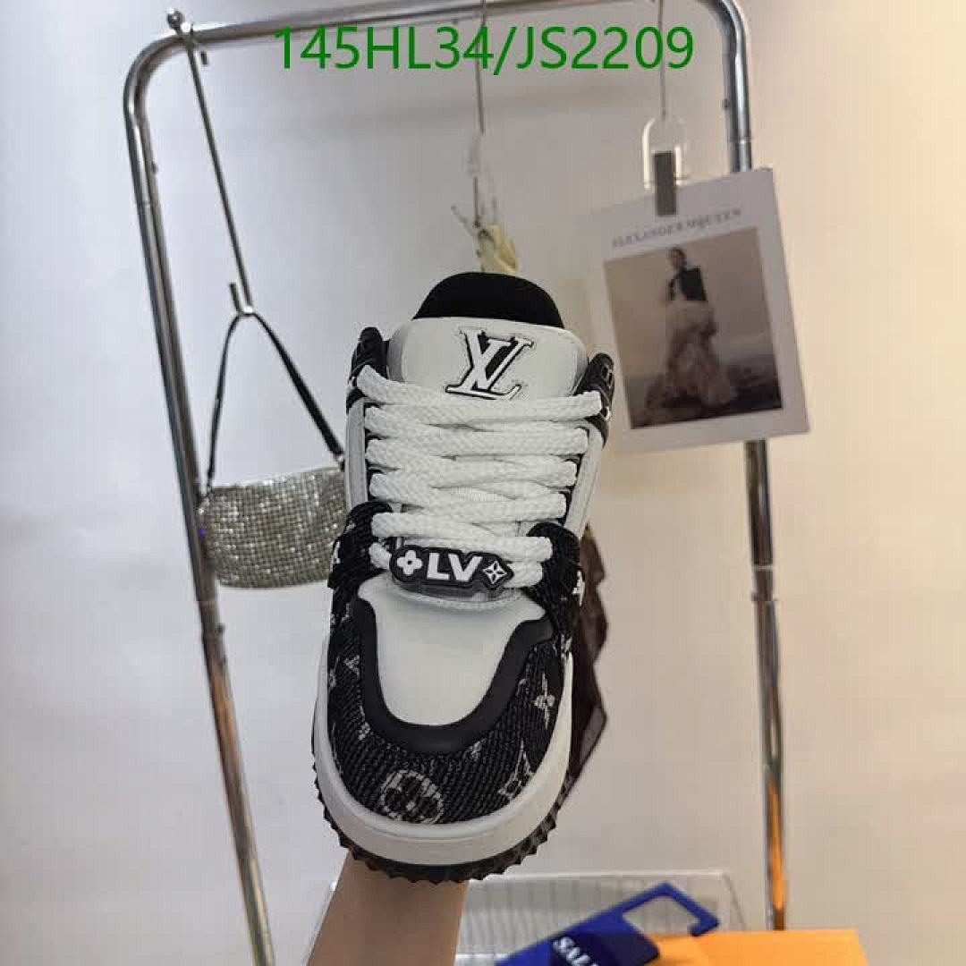 LV-Men shoes Code: JS2209 $: 145USD