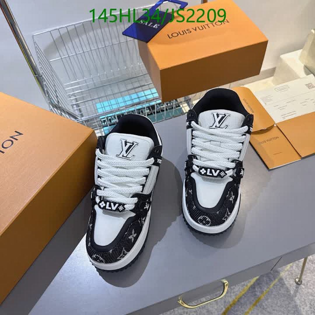 LV-Men shoes Code: JS2209 $: 145USD