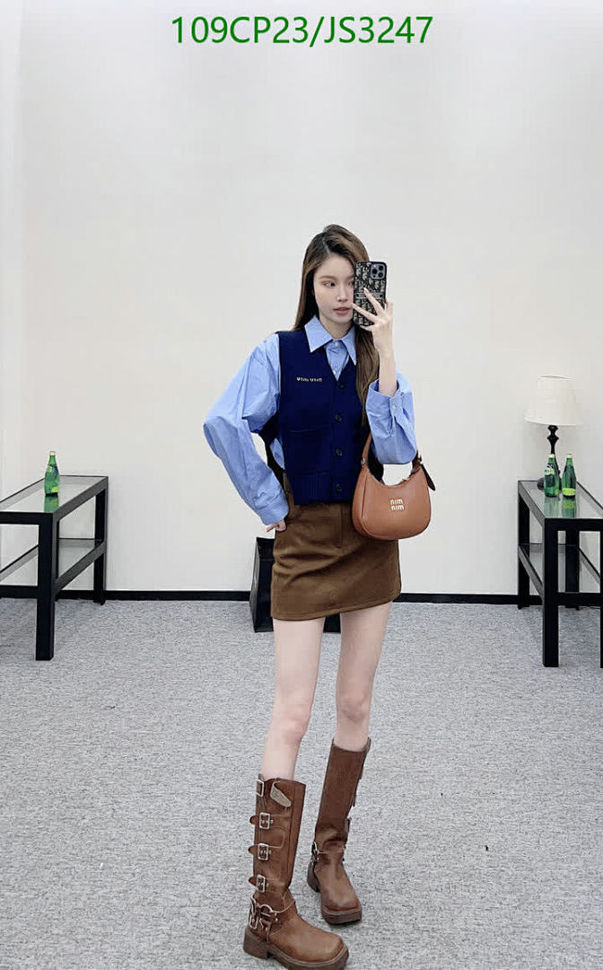 MIUMIU-Clothing Code: JS3247 $: 109USD