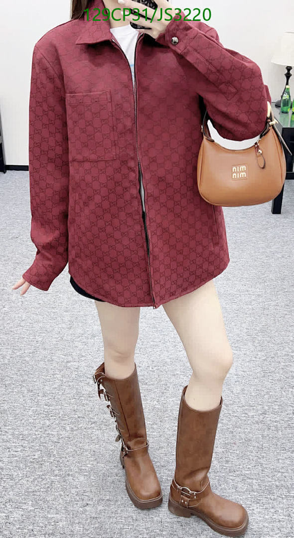 Gucci-Clothing Code: JS3220 $: 129USD