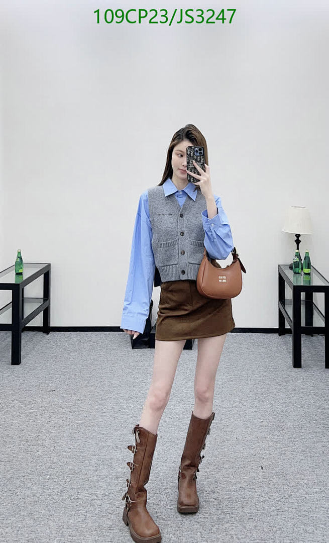 MIUMIU-Clothing Code: JS3247 $: 109USD