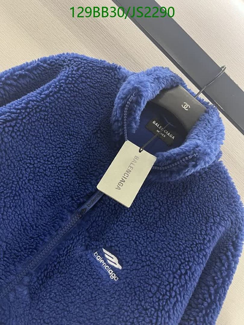 Balenciaga-Clothing Code: JS2290 $: 129USD