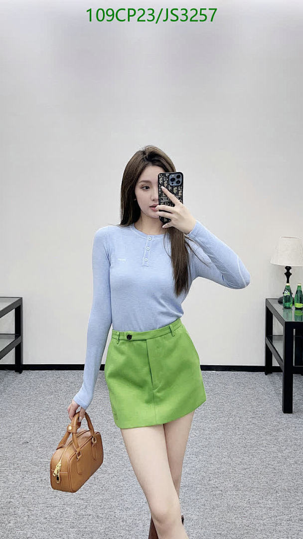 MIUMIU-Clothing Code: JS3257 $: 109USD