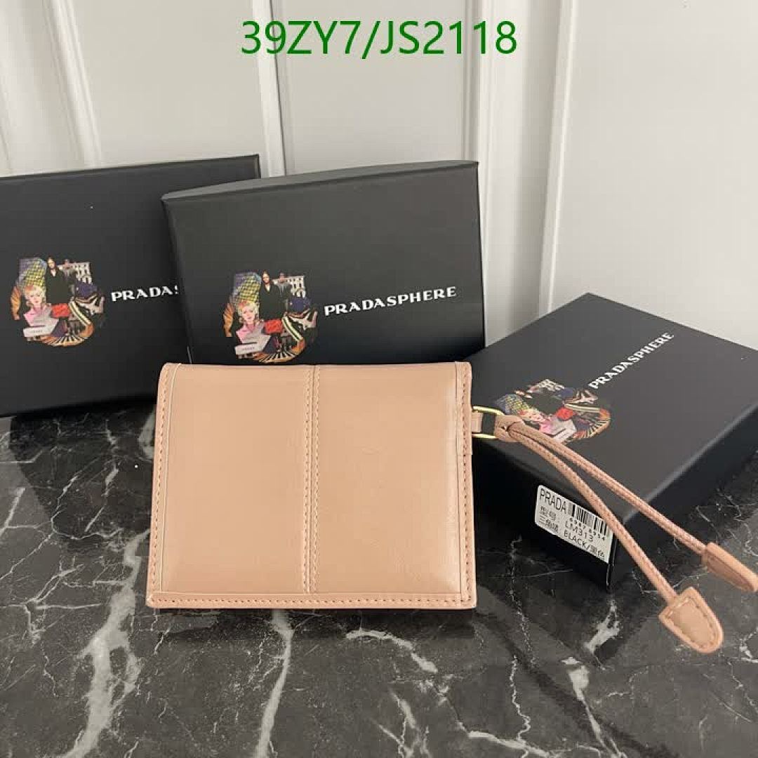 Prada-Wallet-4A Quality Code: JS2118 $: 39USD