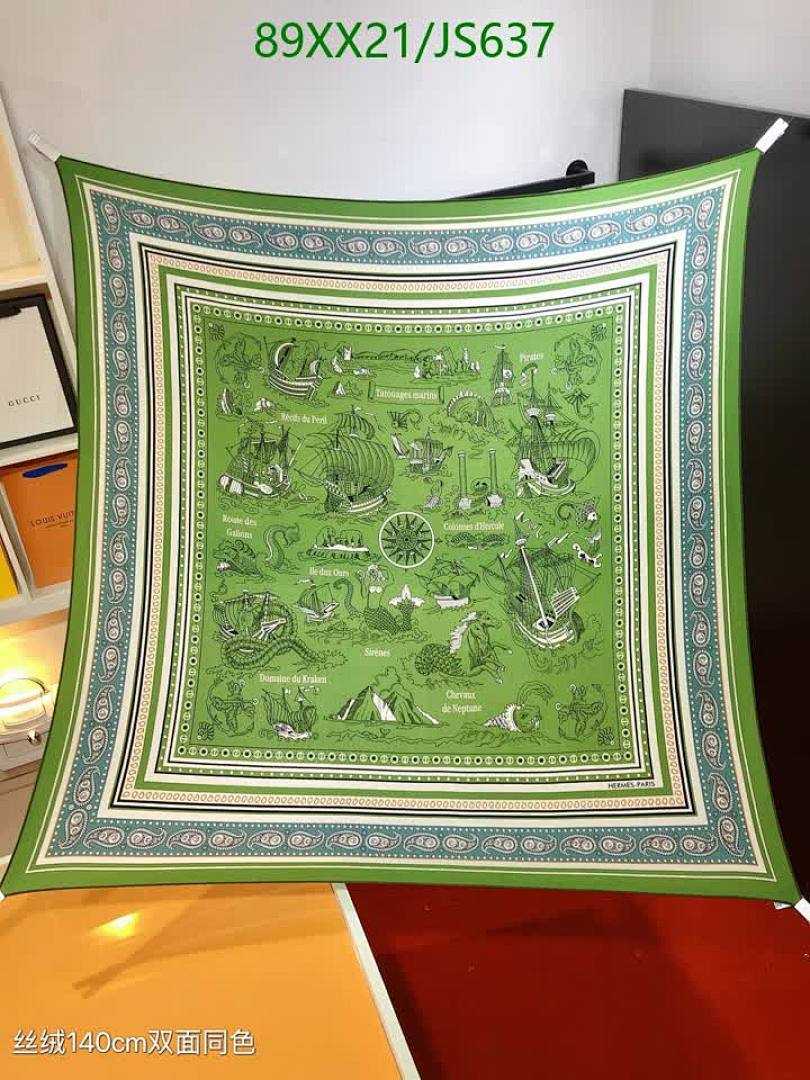 Hermes-Scarf Code: JS637 $: 89USD