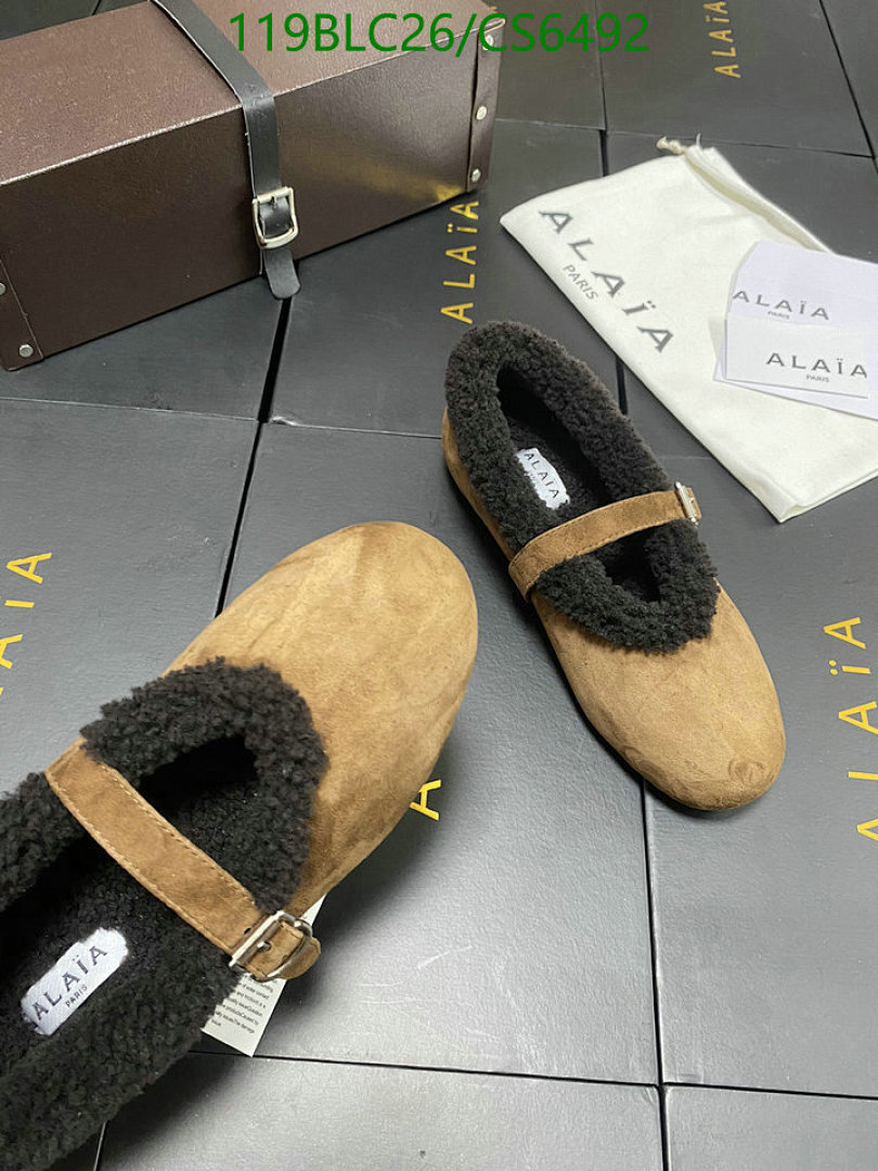 ALAIA-Women Shoes Code: CS6492 $: 119USD