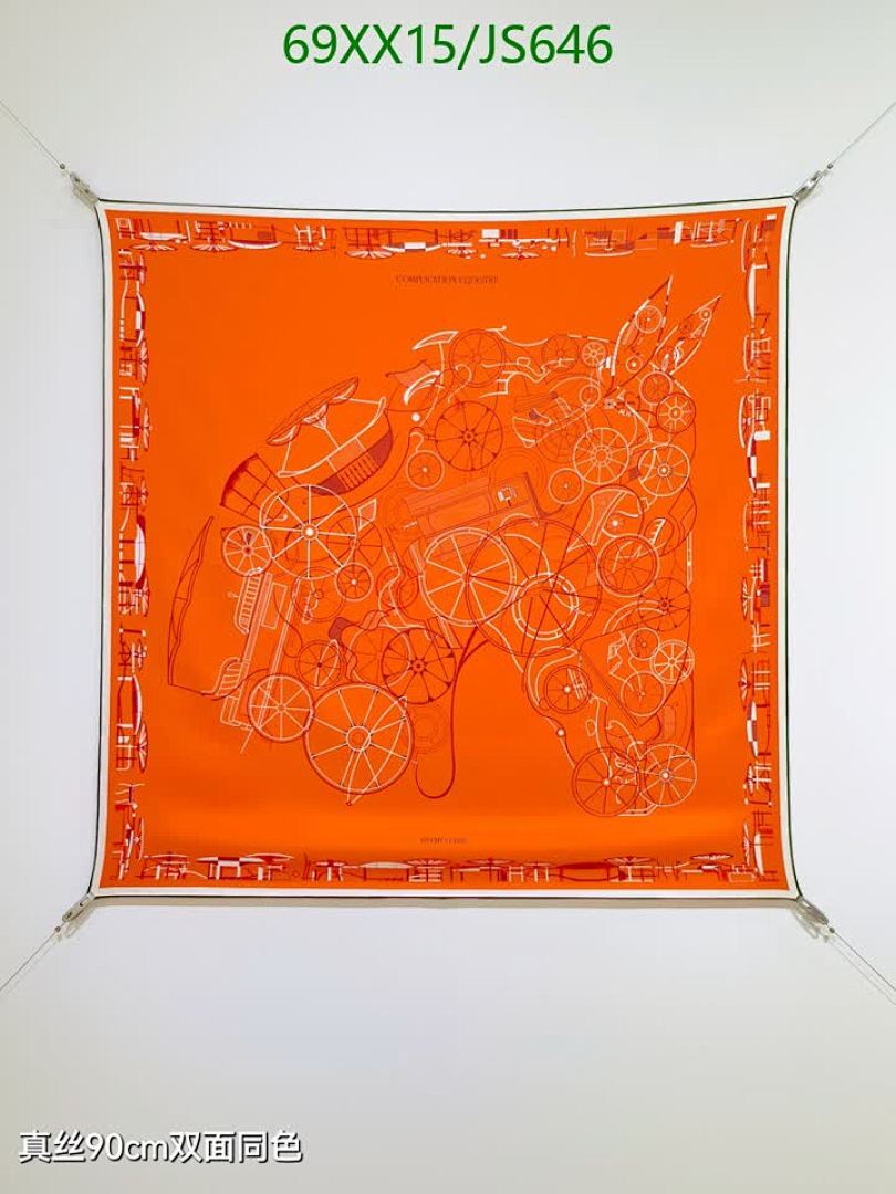 Hermes-Scarf Code: JS646 $: 69USD