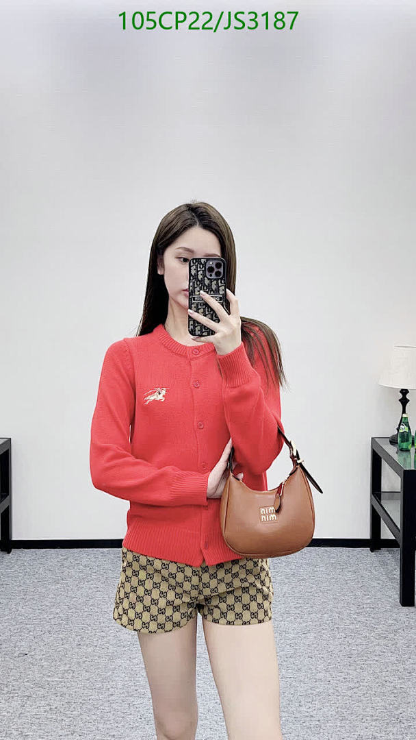 Burberry-Clothing Code: JS3187 $: 105USD