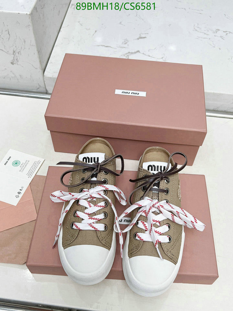 Miu Miu-Women Shoes Code: CS6581 $: 89USD