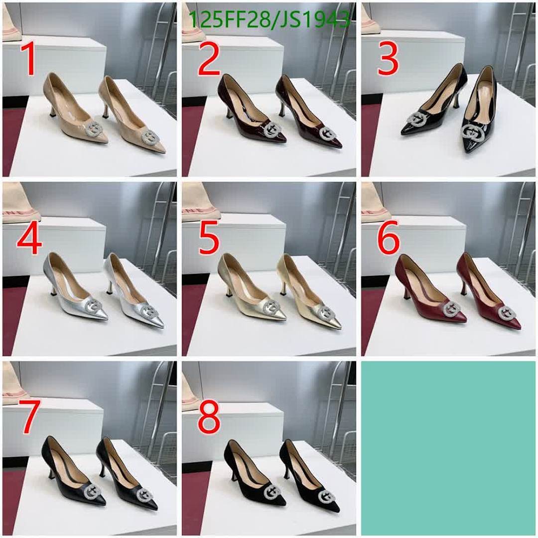 Gucci-Women Shoes Code: JS1943 $: 125USD