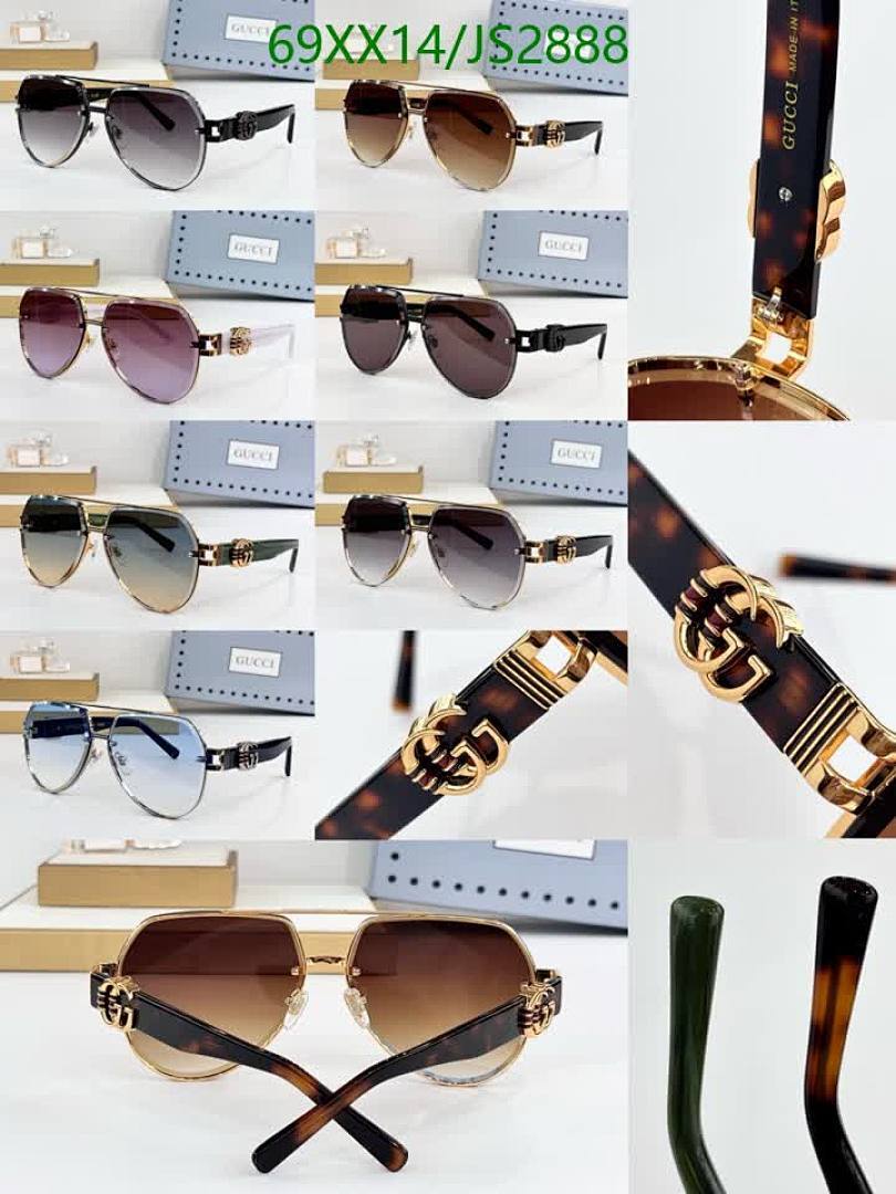 Gucci-Glasses Code: JS2888 $: 69USD