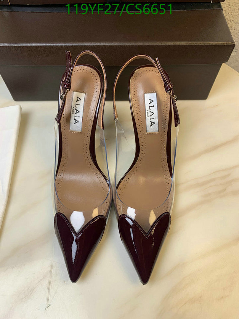 ALAIA-Women Shoes Code: CS6651 $: 119USD