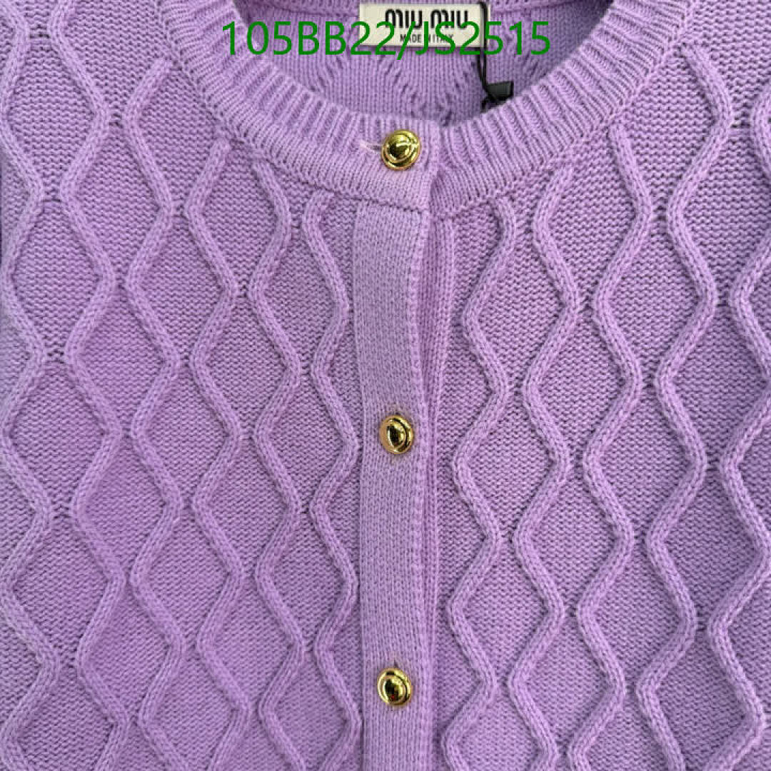 MIUMIU-Clothing Code: JS2515 $: 105USD