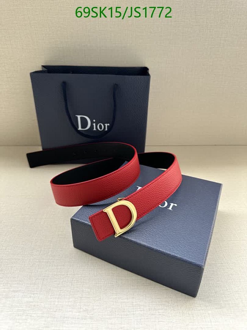Dior-Belts Code: JS1772 $: 69USD