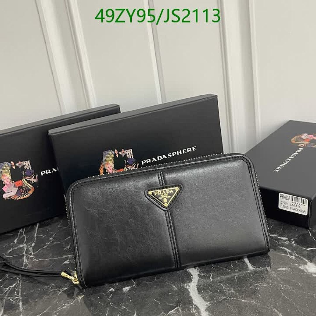 Prada-Wallet-4A Quality Code: JS2113 $: 49USD