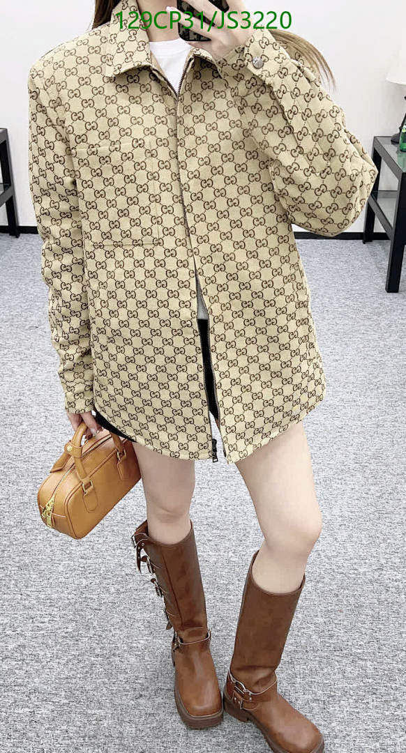 Gucci-Clothing Code: JS3220 $: 129USD