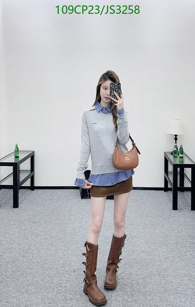 MIUMIU-Clothing Code: JS3258 $: 109USD