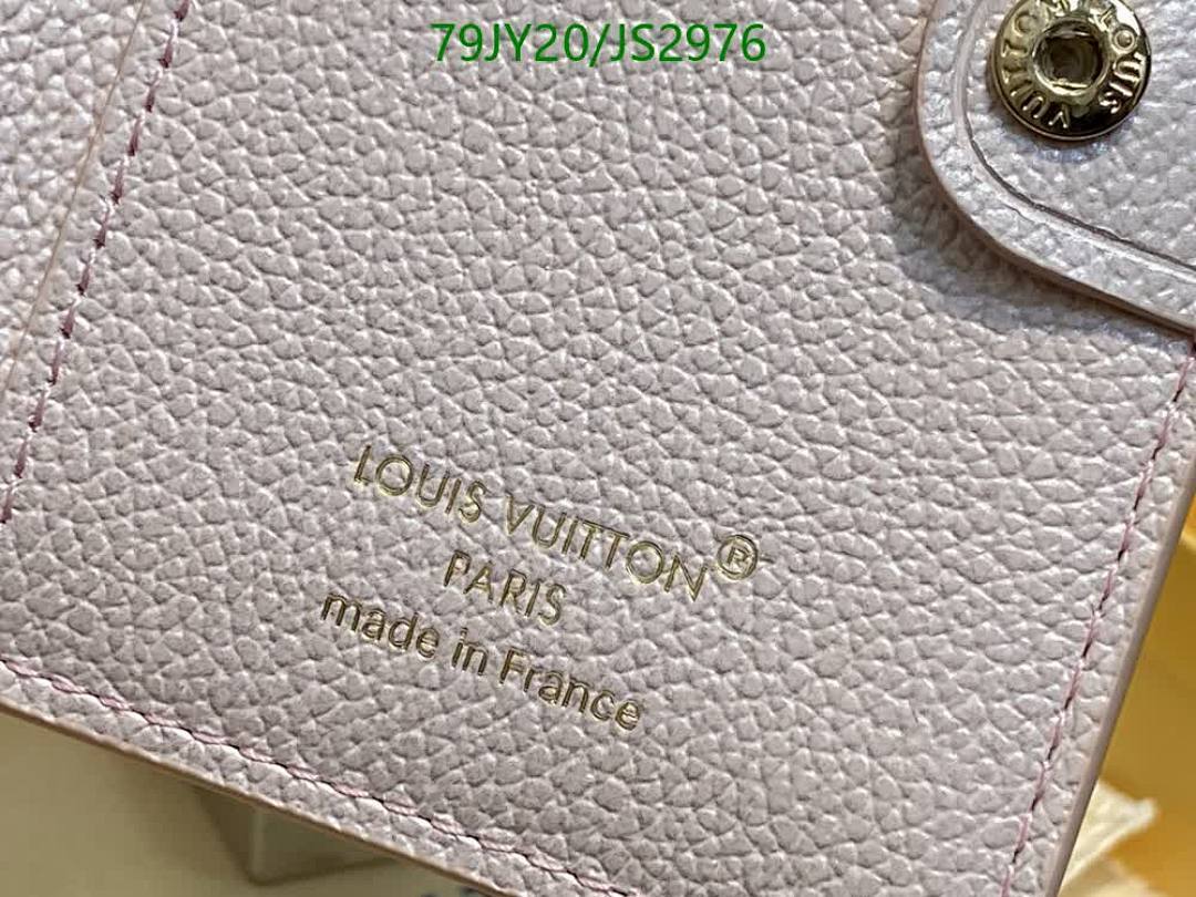 LV-Wallet Mirror Quality Code: JS2976 $: 79USD
