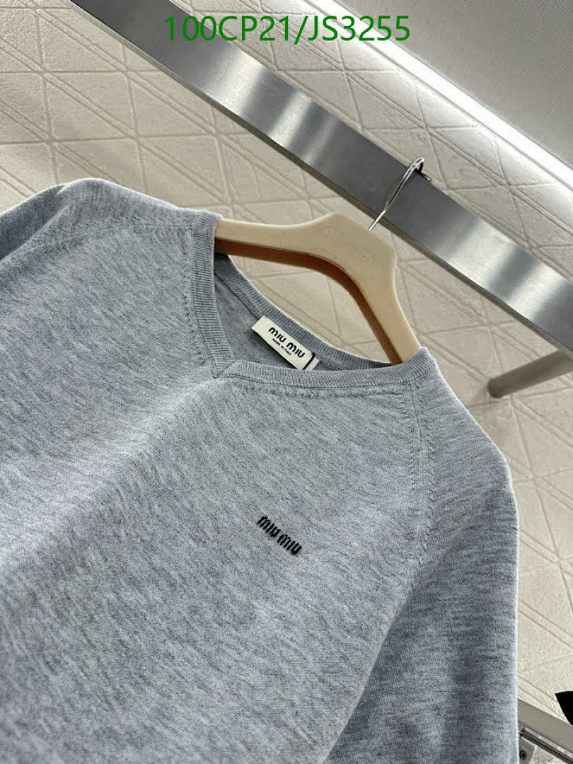 MIUMIU-Clothing Code: JS3255 $: 100USD