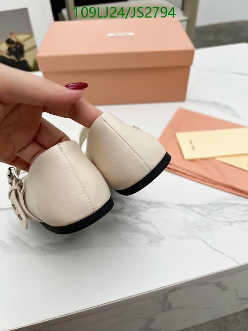 Miu Miu-Women Shoes Code: JS2794 $: 109USD