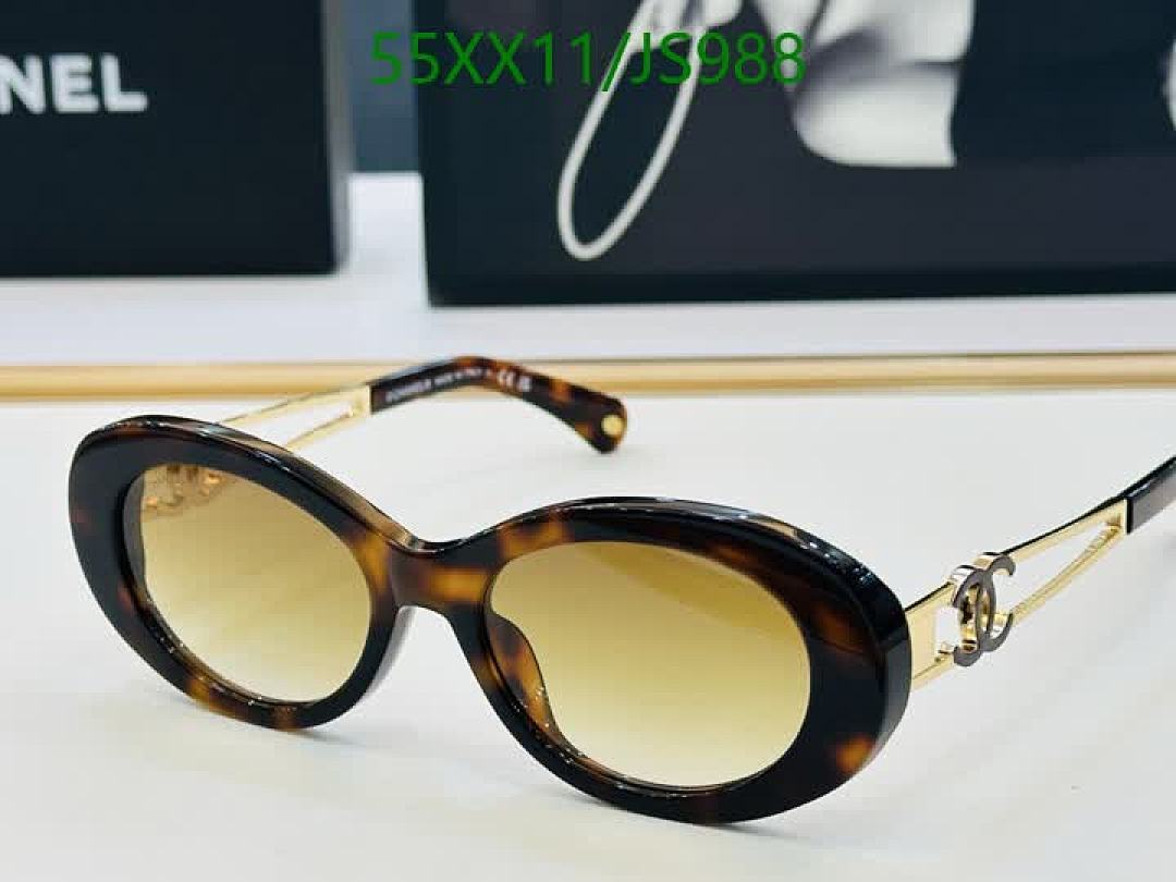 Chanel-Glasses Code: JS988 $: 55USD