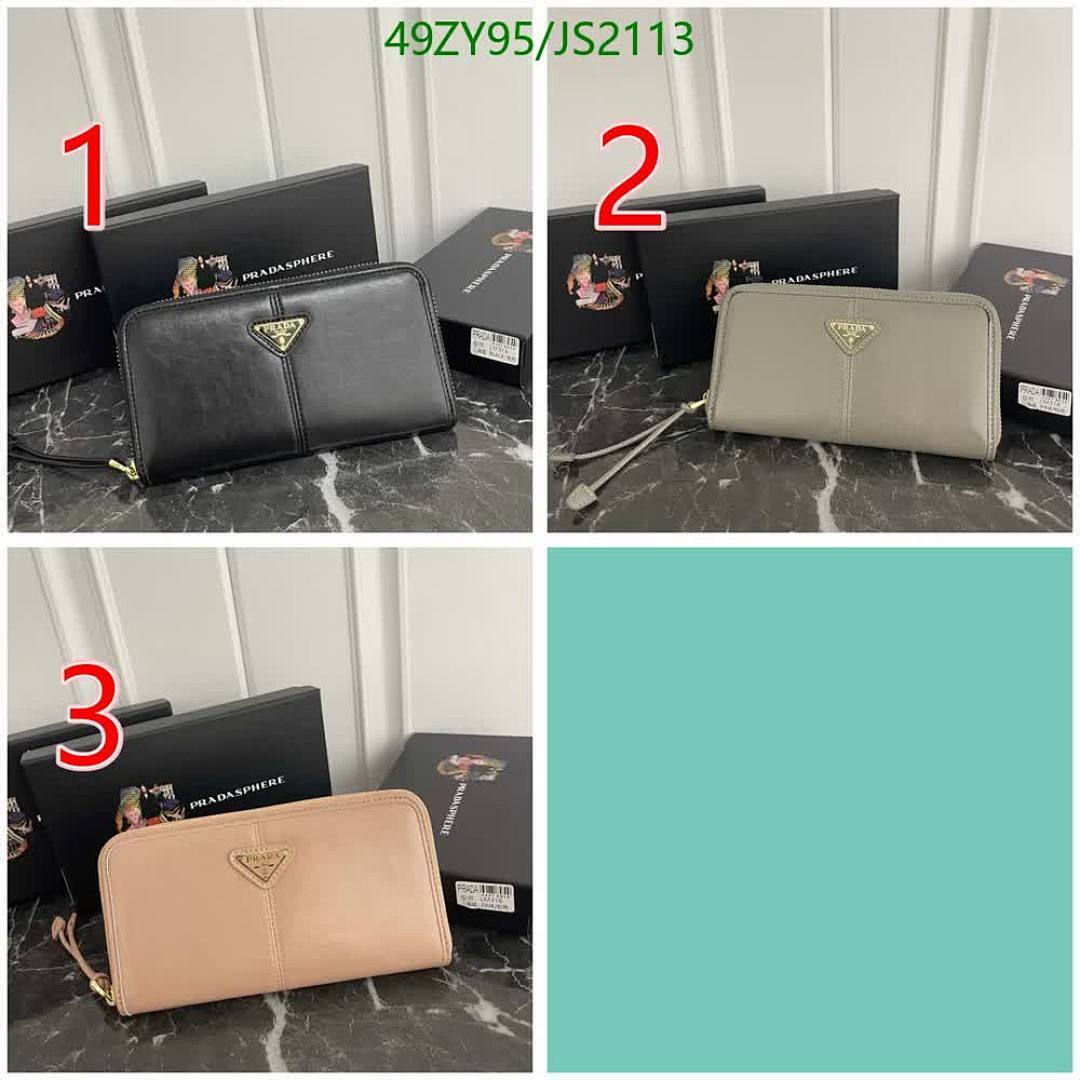 Prada-Wallet-4A Quality Code: JS2113 $: 49USD