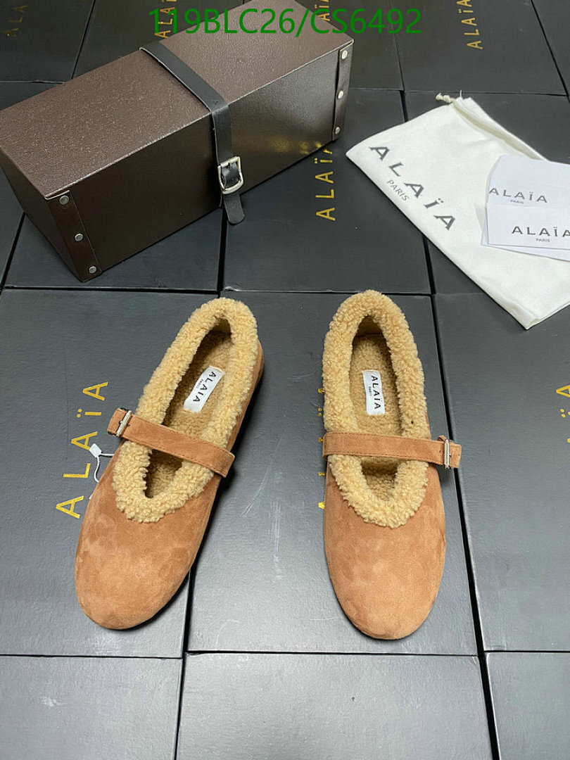 ALAIA-Women Shoes Code: CS6492 $: 119USD
