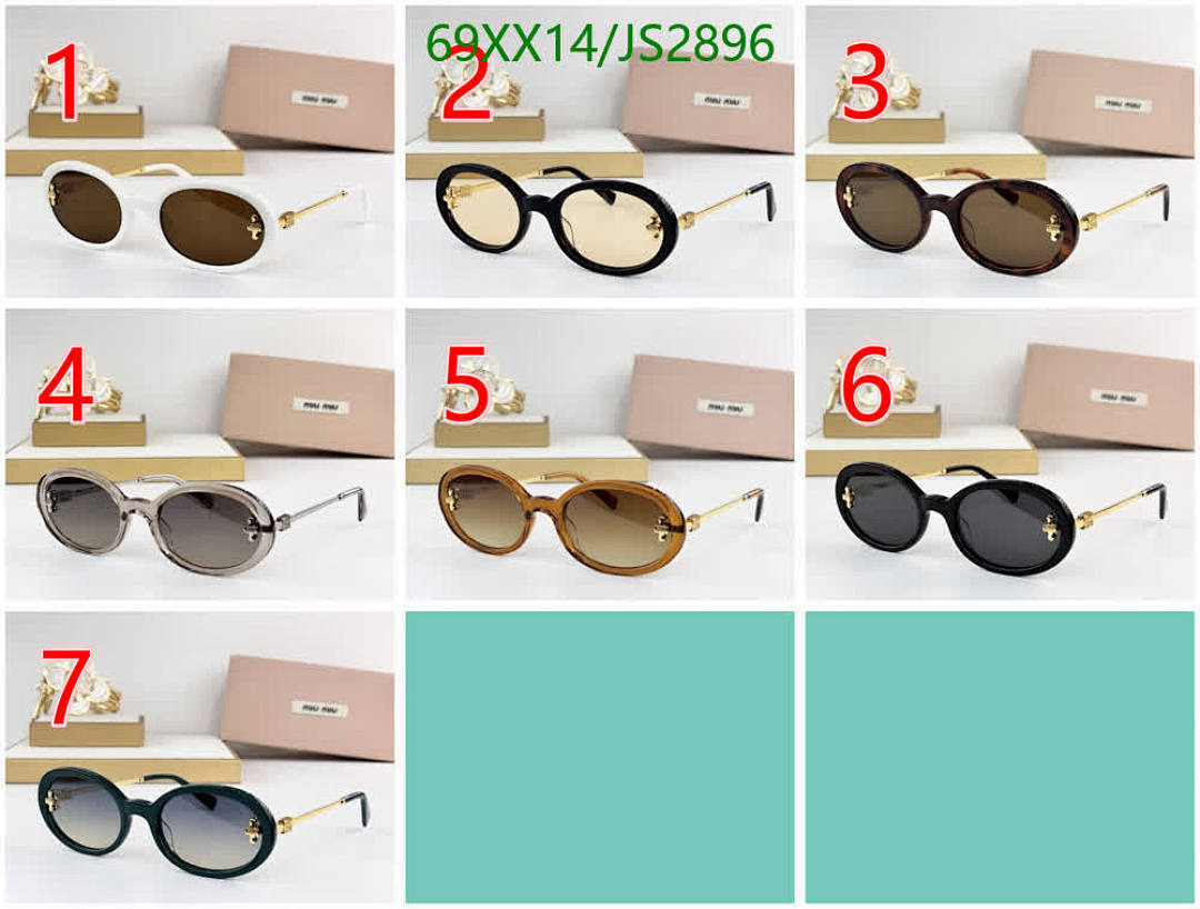 Miu Miu-Glasses Code: JS2896 $: 69USD