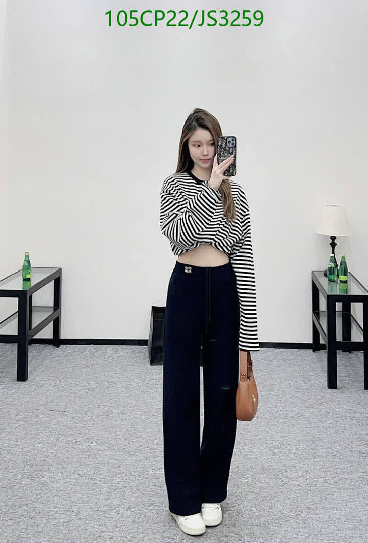 MIUMIU-Clothing Code: JS3259 $: 105USD