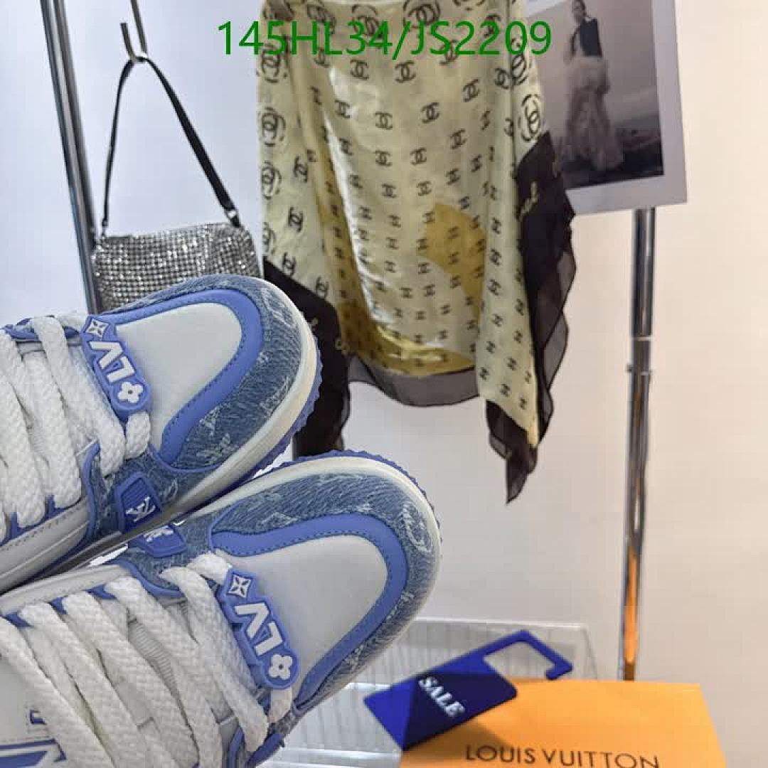 LV-Men shoes Code: JS2209 $: 145USD