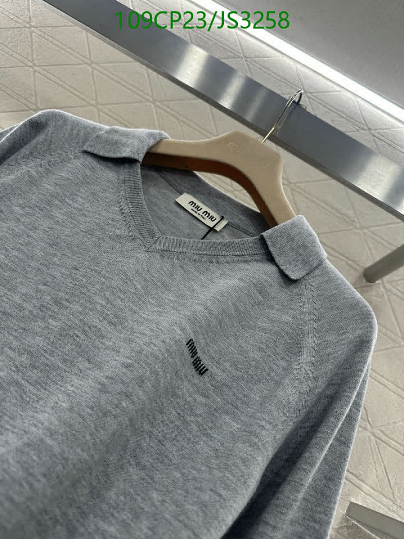 MIUMIU-Clothing Code: JS3258 $: 109USD