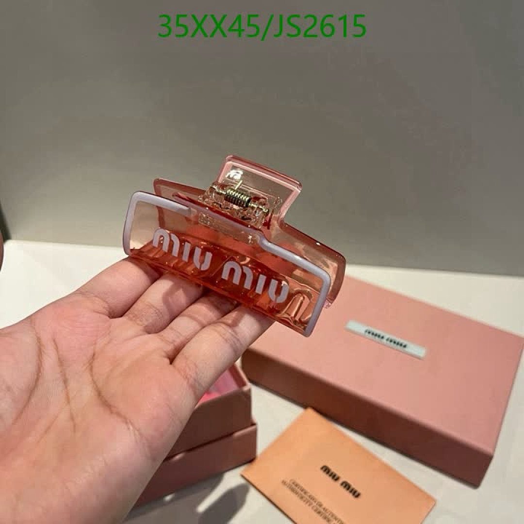 MIU MIU-Headband Code: JS2615 $: 35USD